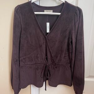 MADEWELL TIE WAIST TOP